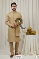 Charsadda Handmade Kadhar For Men 100% Pure Wool ( Biege  ) Open allowed