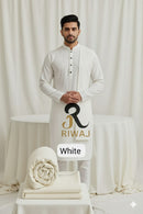 Charsadda Handmade Kadhar For Men 100% Pure Wool (White ) | Cash on Delivery | Open allowed