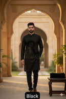 Charsadda Handmade Kadhar For Men 100% Pure Wool (Black ) Open Allowed