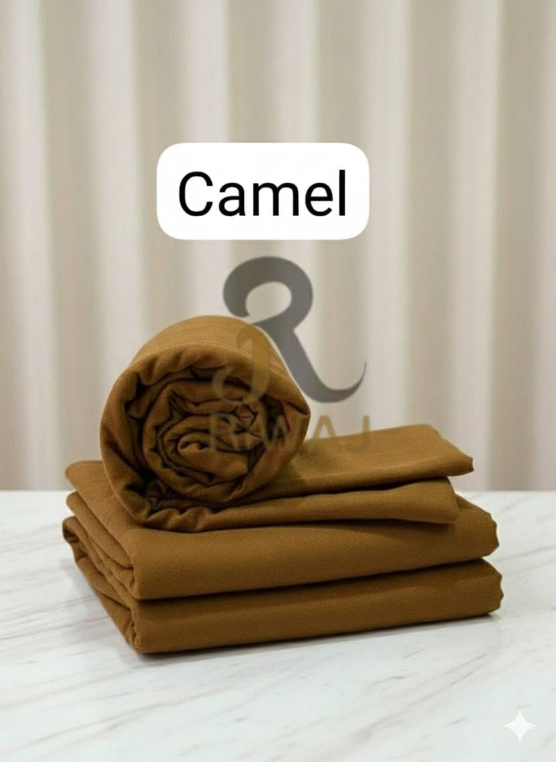 Charsadda Handmade Kadhar For Men 100% Pure Wool ( Camel ) Open Allowed